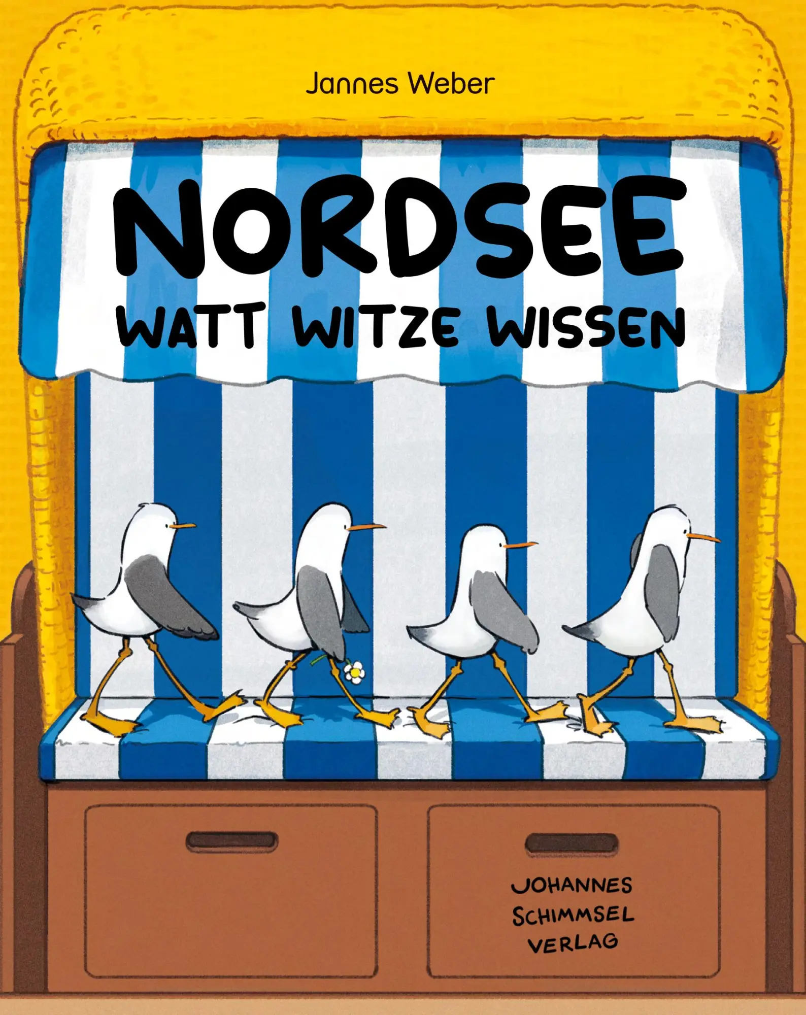 Cover: 9783988980014 | Nordsee | Watt, Witze, Wissen | Jannes Weber | Buch | 120 S. | Deutsch
