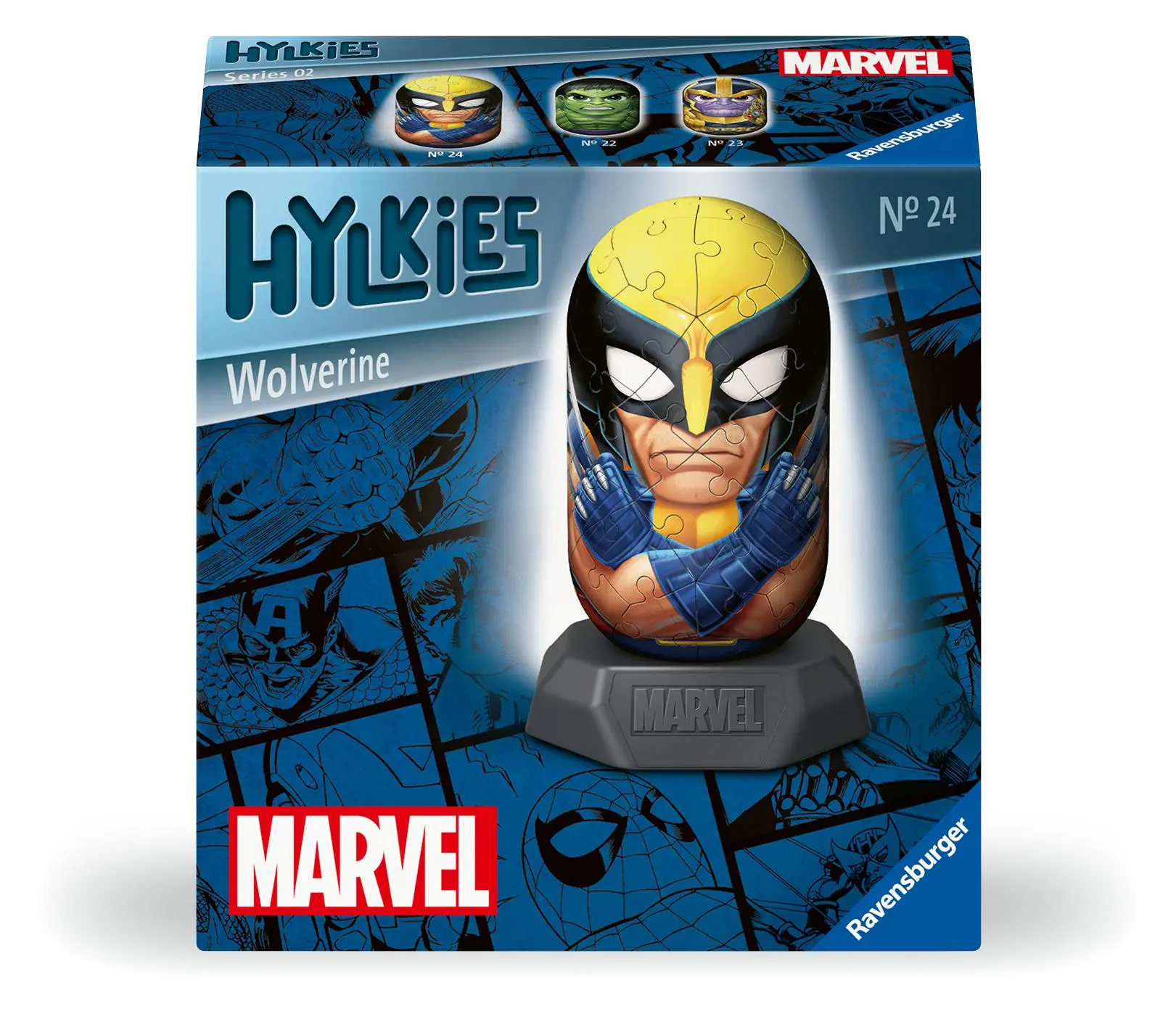 Cover: 4005555080114 | Hylkies Marvel Heroes Wolverine Sammelfigur | Build. Love. Collect.