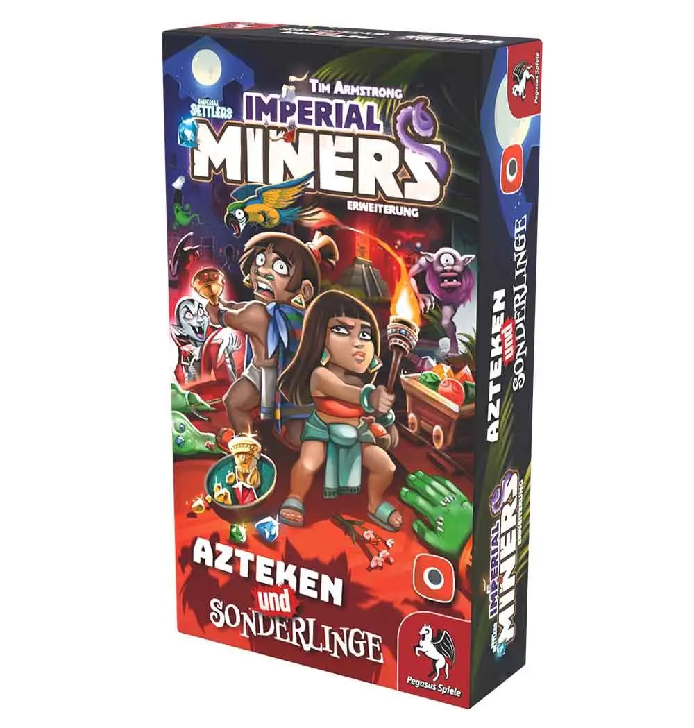 Bild: 4250231740114 | Imperial Miners: Azteken und Sonderlinge [Erweiterung] (Portal Games)