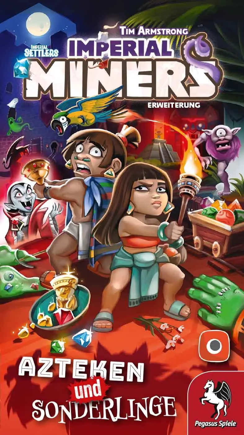 Bild: 4250231740114 | Imperial Miners: Azteken und Sonderlinge [Erweiterung] (Portal Games)