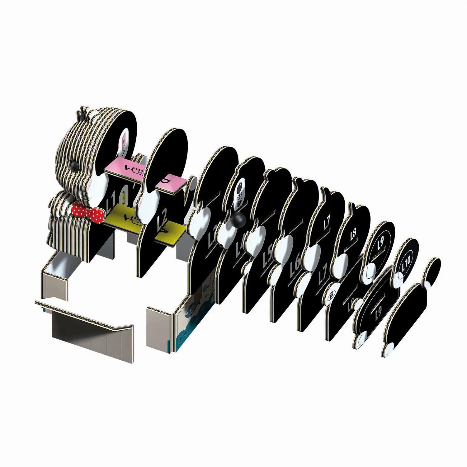 Bild: 9421036940114 | EUGY - 3D Bastelset Tuxedo-Katze | Eugy | Kit (Bastelset) | 650089