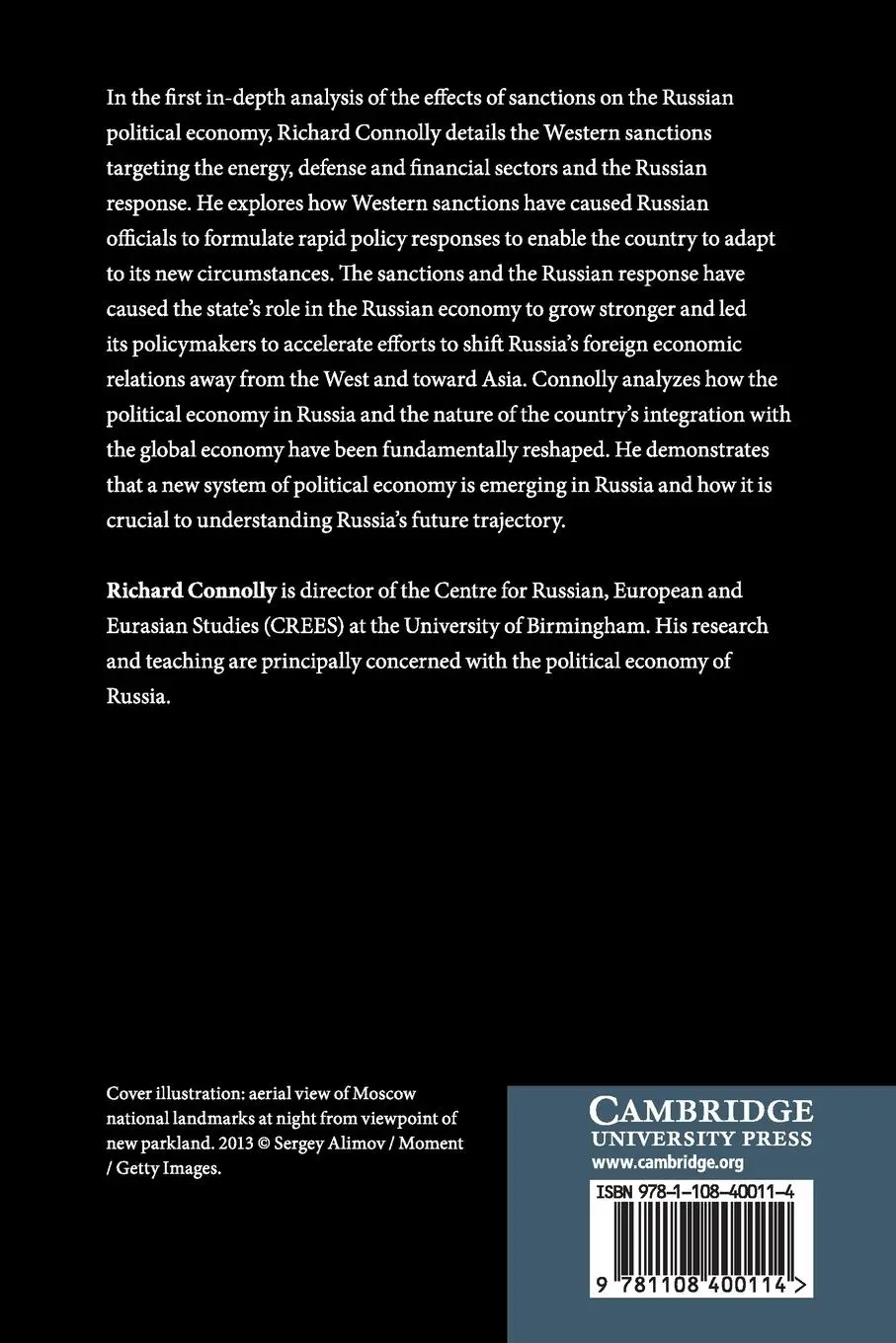 Rückseite: 9781108400114 | Russia's Response to Sanctions | Richard Connolly | Taschenbuch | 2019