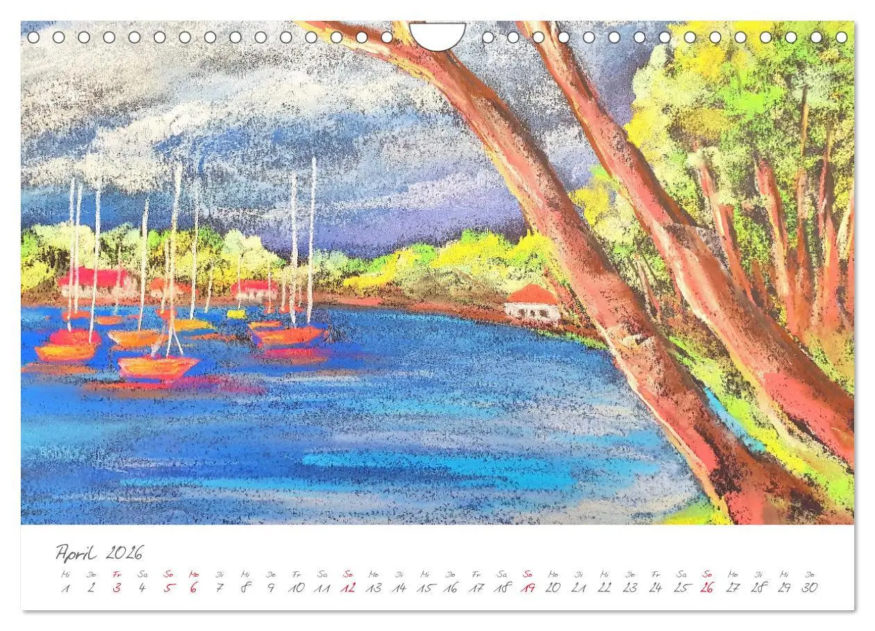 Bild: 9783457920114 | Oberbayerns Seen in Farbe - mit Pinsel und Farbe an den Ufern...