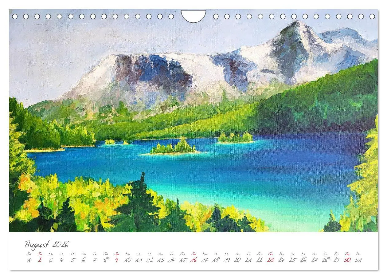 Bild: 9783457920114 | Oberbayerns Seen in Farbe - mit Pinsel und Farbe an den Ufern...