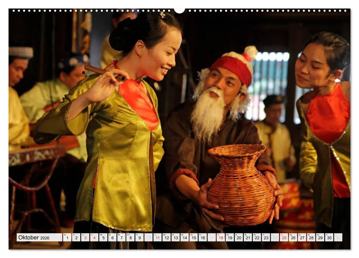 Bild: 9783516180114 | Vietnam (hochwertiger Premium Wandkalender 2026 DIN A2 quer),...