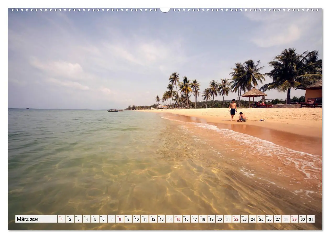 Bild: 9783516180114 | Vietnam (hochwertiger Premium Wandkalender 2026 DIN A2 quer),...