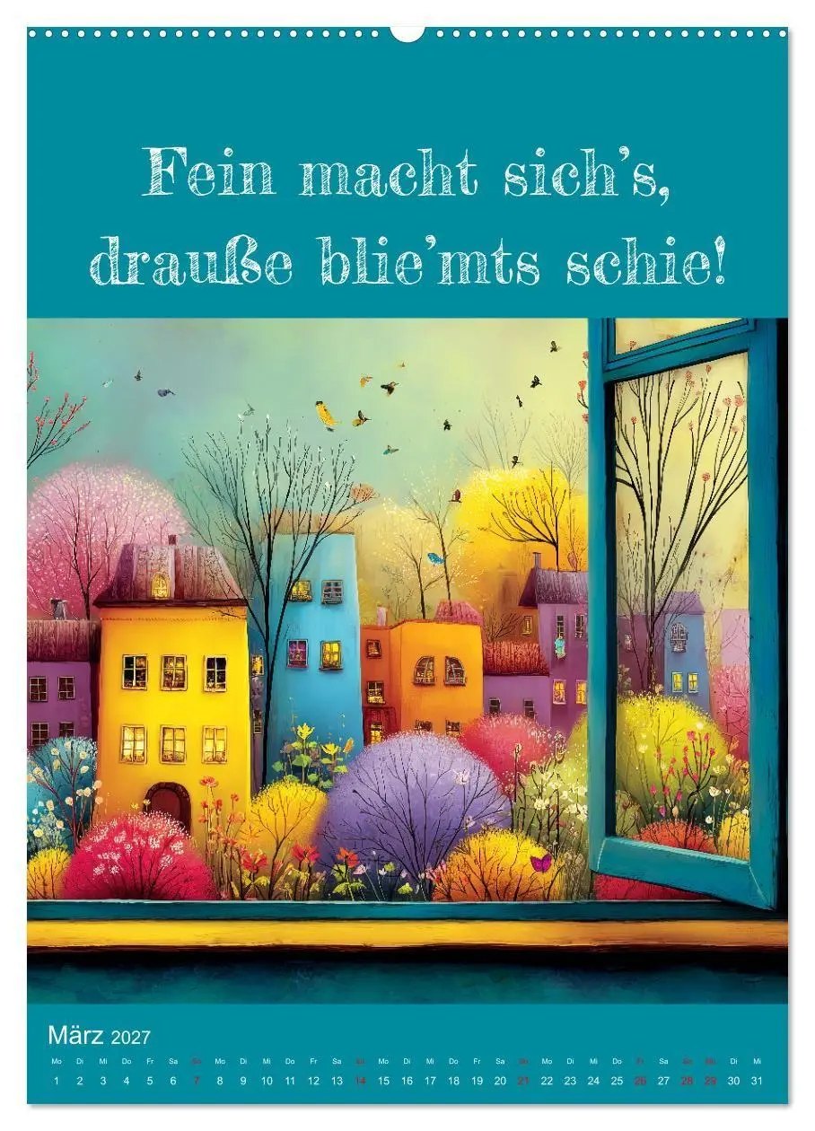 Bild: 9783516870114 | Erzgebirge mei Haamit - Mundart-Kalender mit sächsischem Humor...