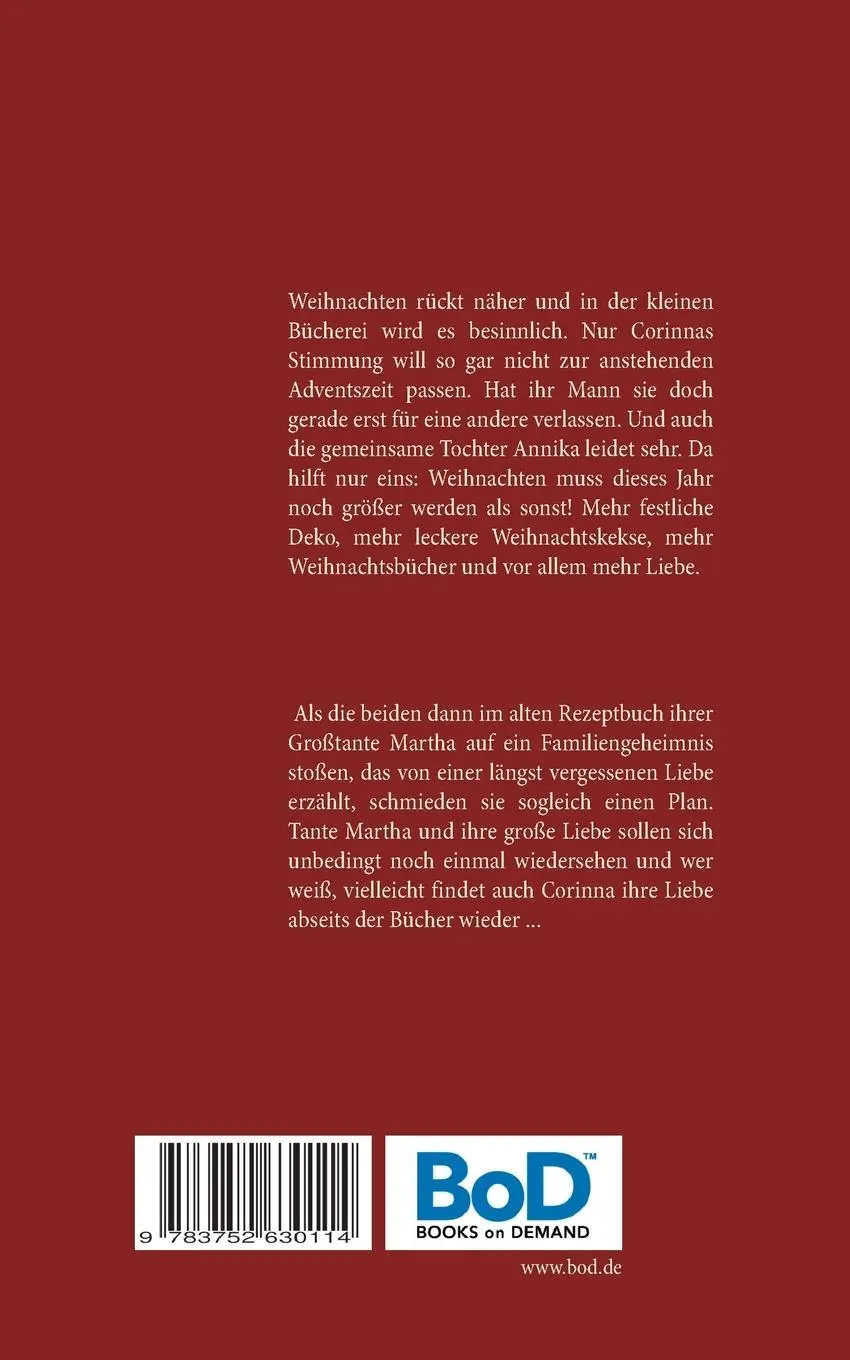 Rückseite: 9783752630114 | Weihnachten in der kleinen Bücherei | Amanda Kissel | Taschenbuch