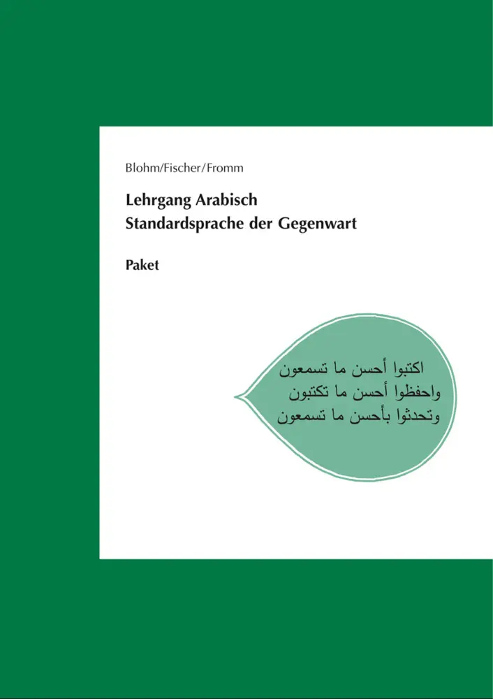 Cover: 9783954900114 | Lehrgang Arabisch. Standardsprache der Gegenwart, m. Audio-CD | Buch