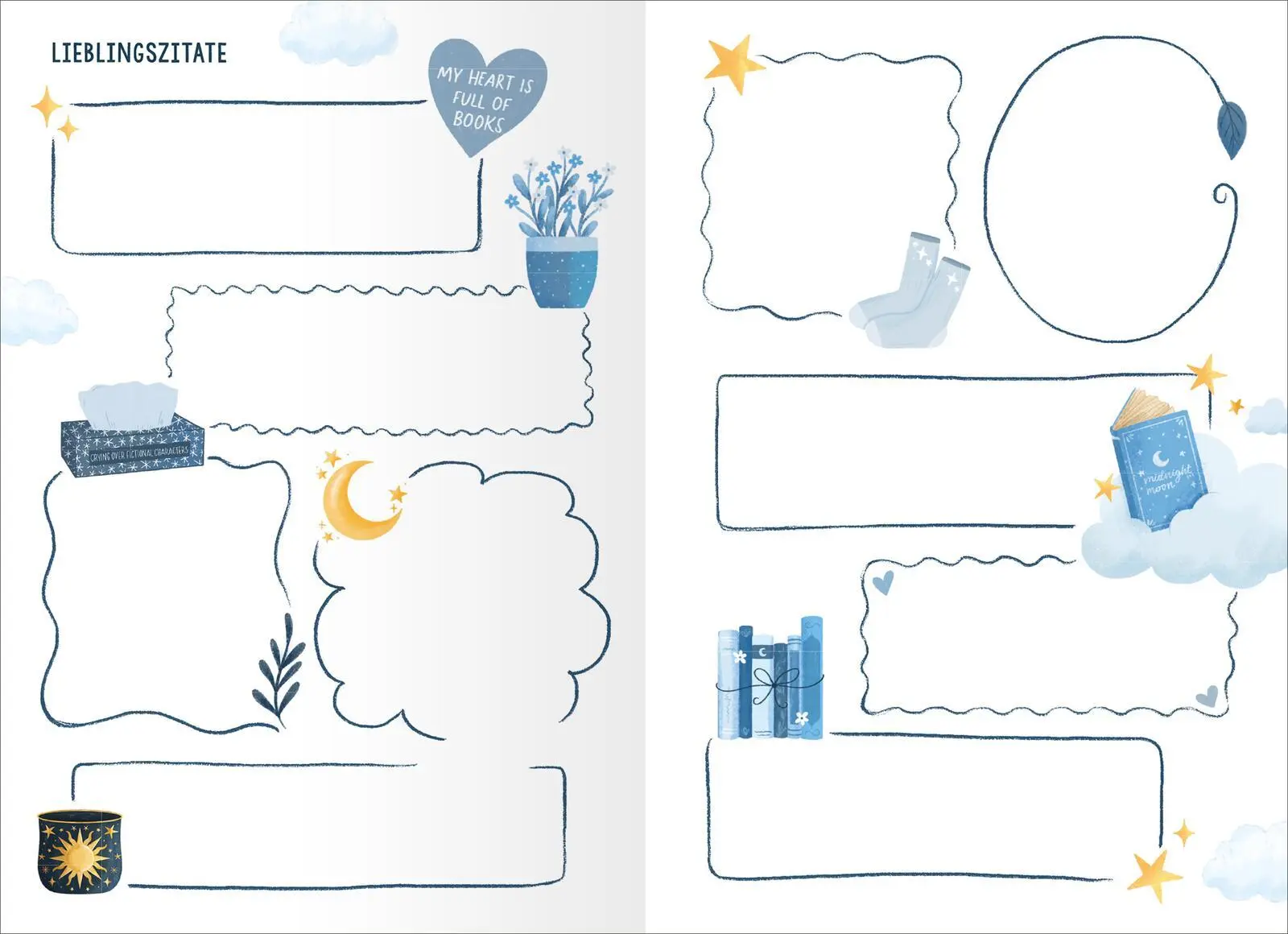 Bild: 4014489140214 | Books are my Happy Place | Mein Reading Journal | Dan Lin | Buch