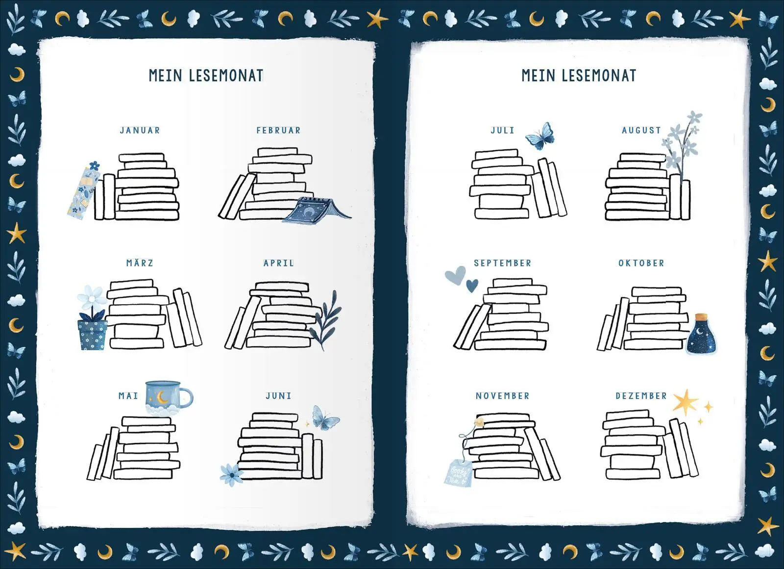 Bild: 4014489140214 | Books are my Happy Place | Mein Reading Journal | Dan Lin | Buch