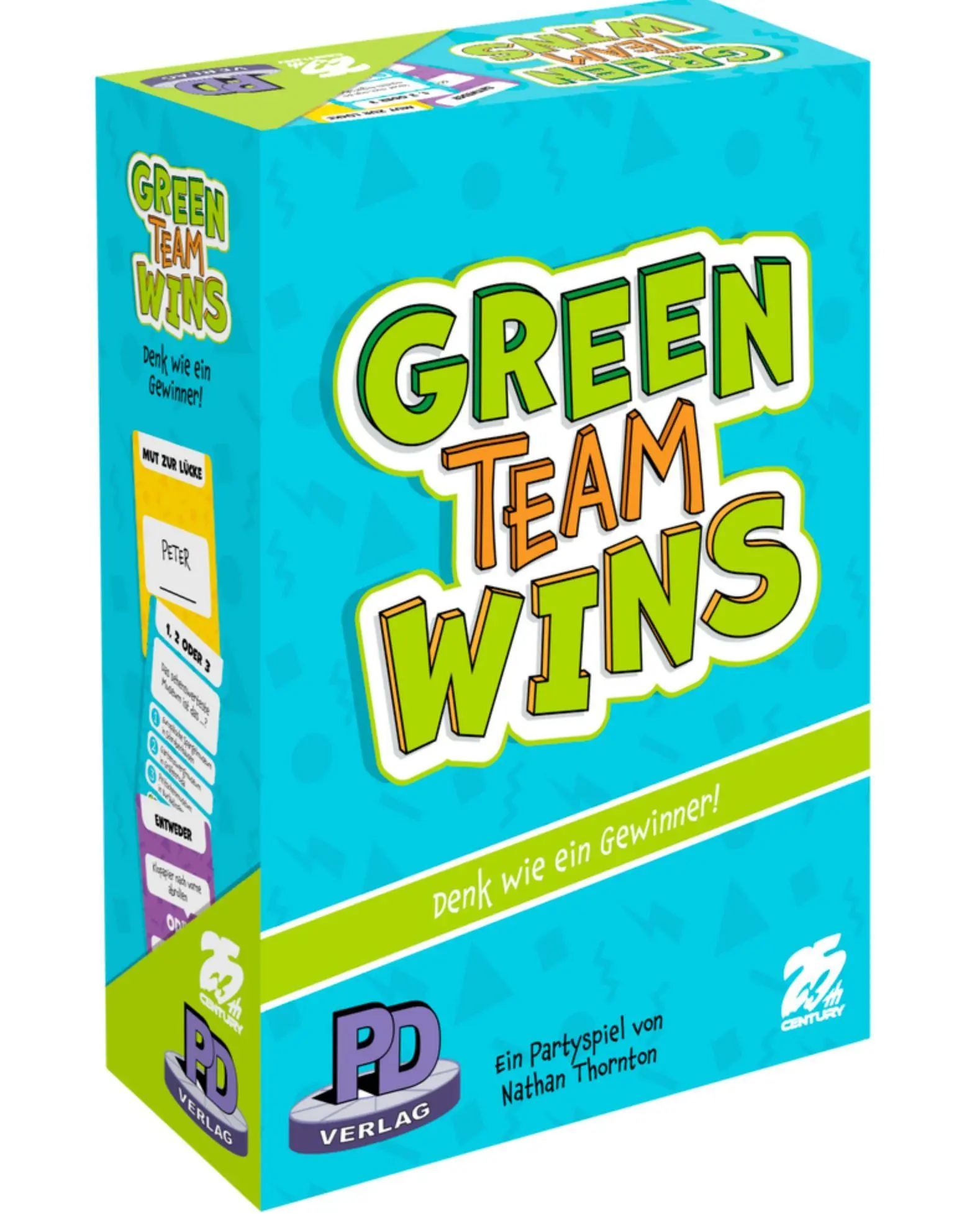 Cover: 4260754850214 | Green Team Wins (DE) | Nathan Thornton | Spiel | Deutsch | 2025