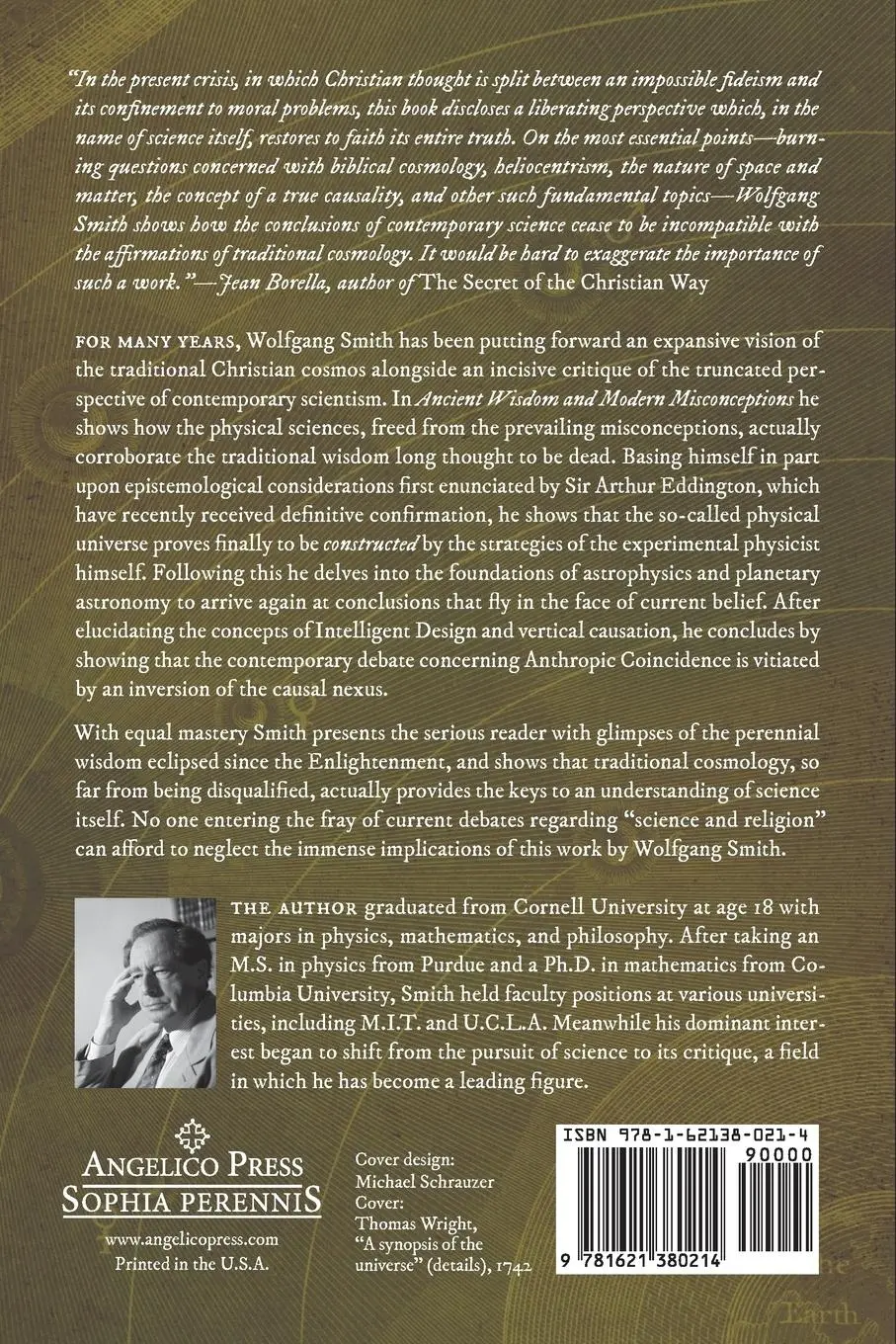 Rückseite: 9781621380214 | Ancient Wisdom and Modern Misconceptions | Wolfgang Smith | Buch