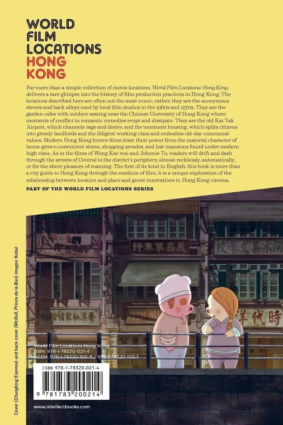 Rückseite: 9781783200214 | World Film Locations | Hong Kong | Linda Chiu-Han Lai (u. a.) | Buch