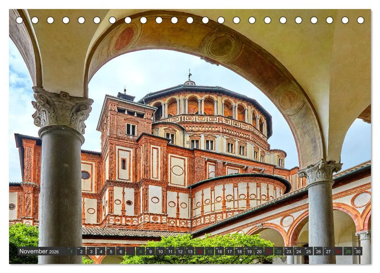 Bild: 9783457530214 | One Day Mailand (Tischkalender 2026 DIN A5 quer), CALVENDO...