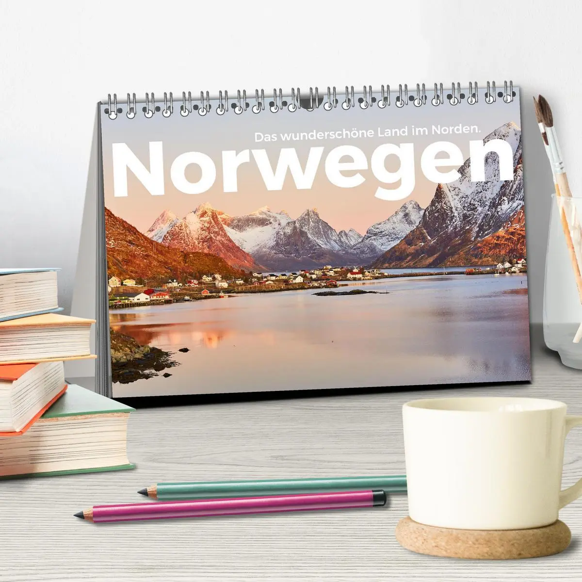 Bild: 9783457600214 | Norwegen - Das wunderschöne Land im Norden. (Tischkalender 2026 DIN...