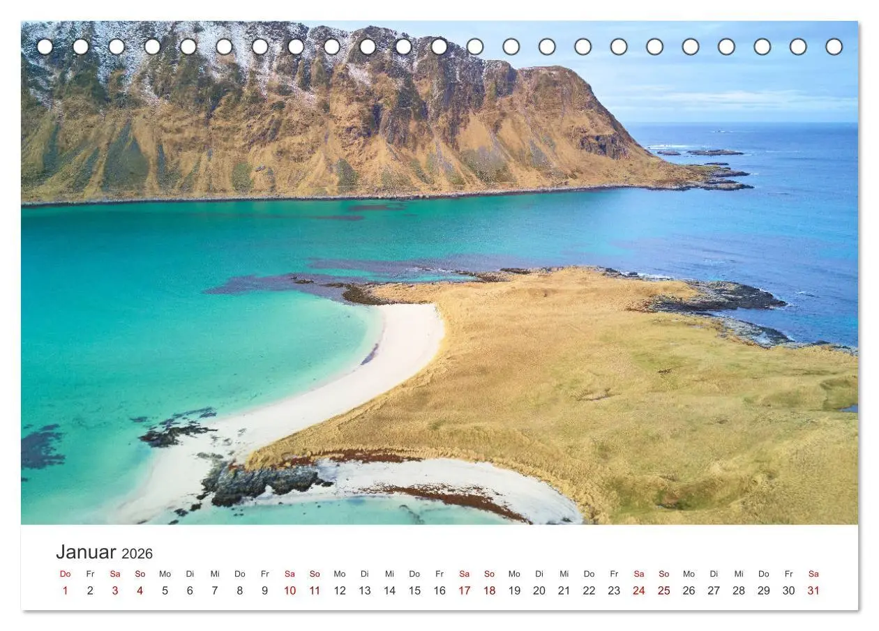 Bild: 9783457600214 | Norwegen - Das wunderschöne Land im Norden. (Tischkalender 2026 DIN...