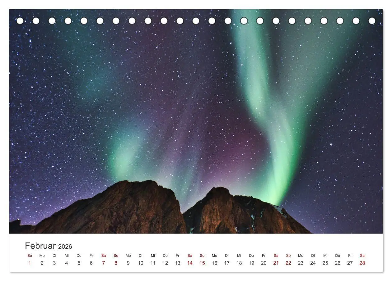 Bild: 9783457600214 | Norwegen - Das wunderschöne Land im Norden. (Tischkalender 2026 DIN...