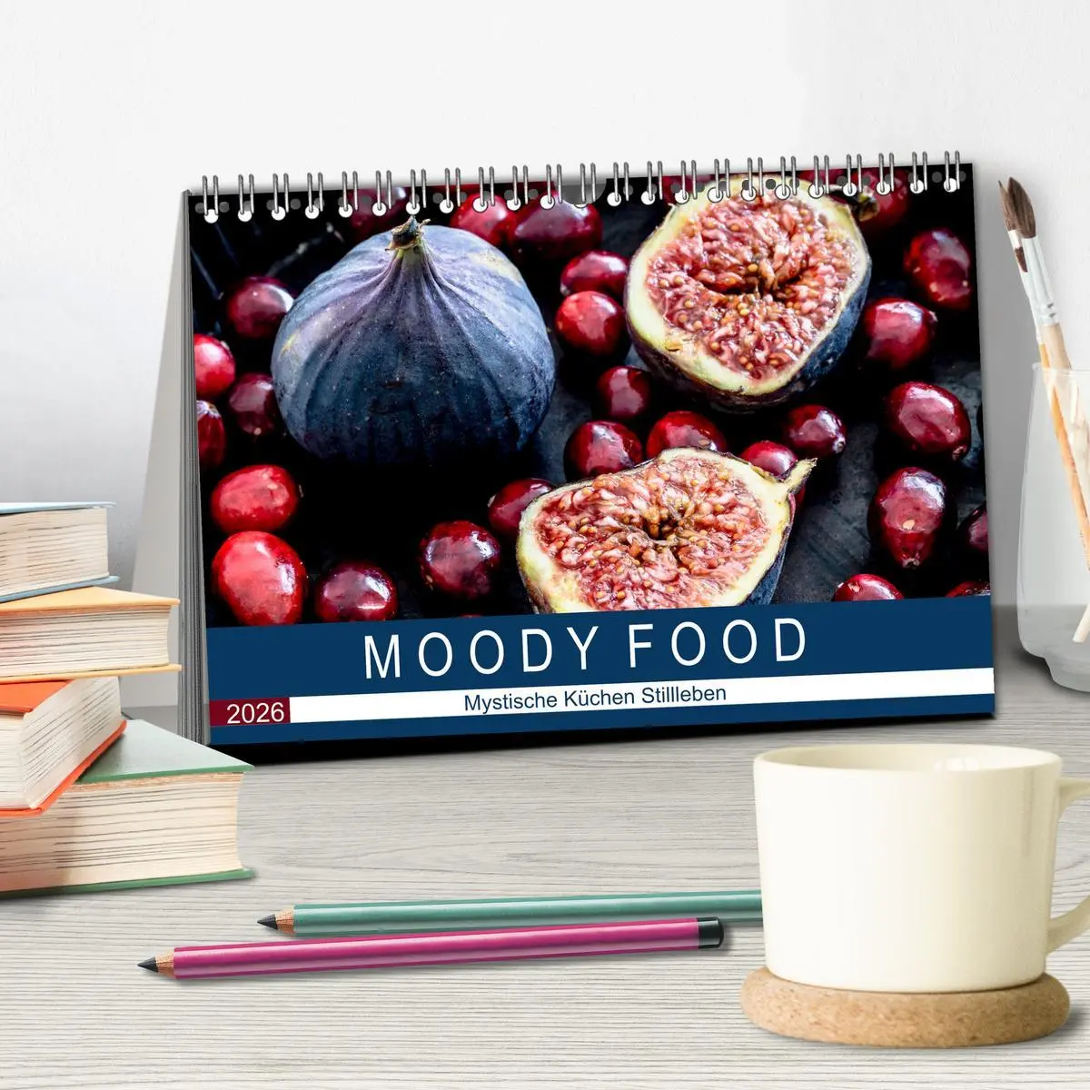 Bild: 9783457840214 | Moody Food - Mystische Küchen Stillleben (Tischkalender 2026 DIN A5...