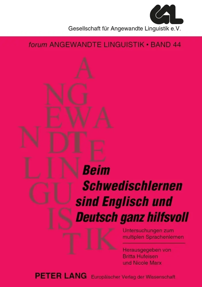 Cover: 9783631530214 | "Beim Schwedischlernen sind Englisch und Deutsch ganz hilfsvoll"