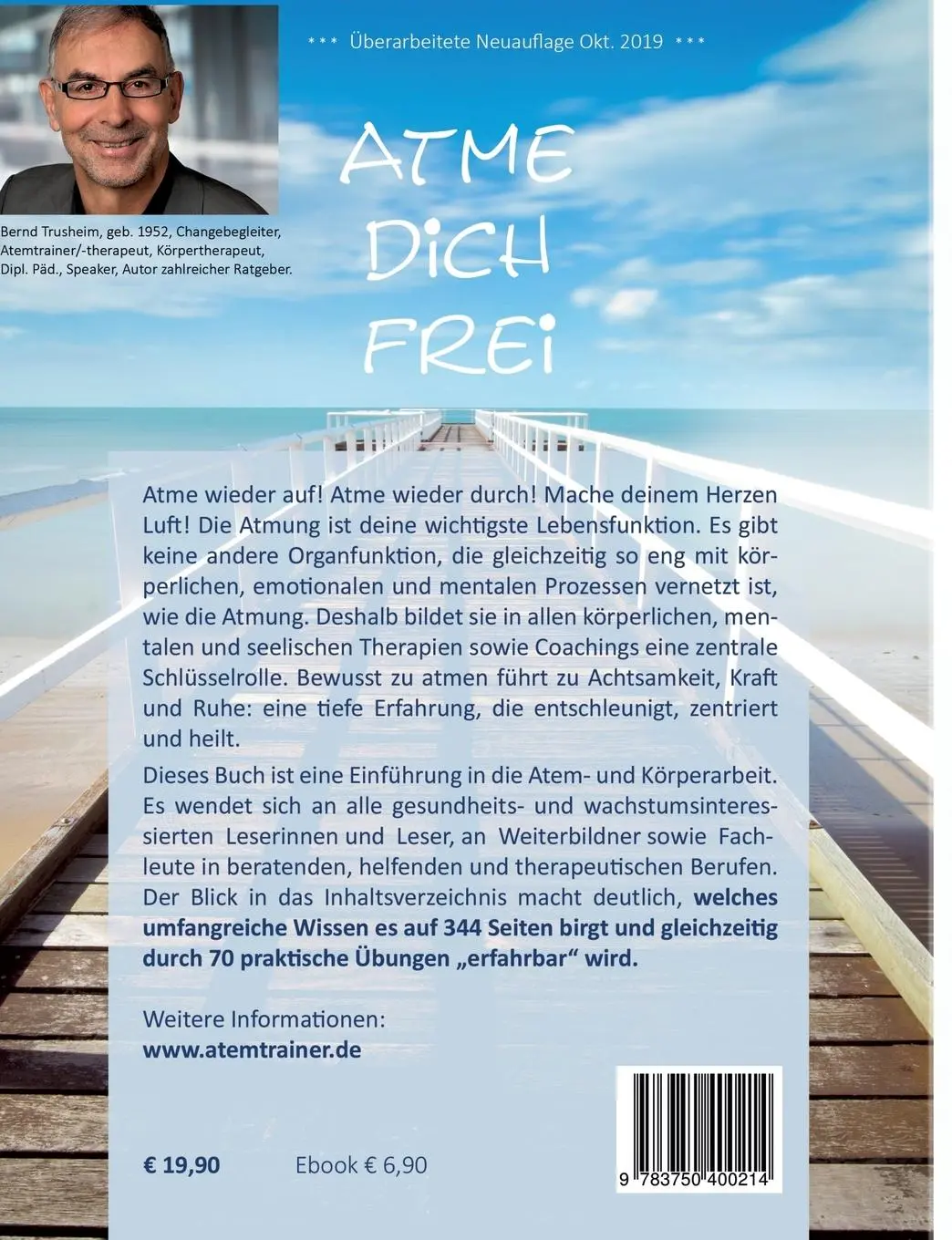 Rückseite: 9783750400214 | Atme dich frei | Die zentrale Kraft für Körper, Geist, Seele | Buch