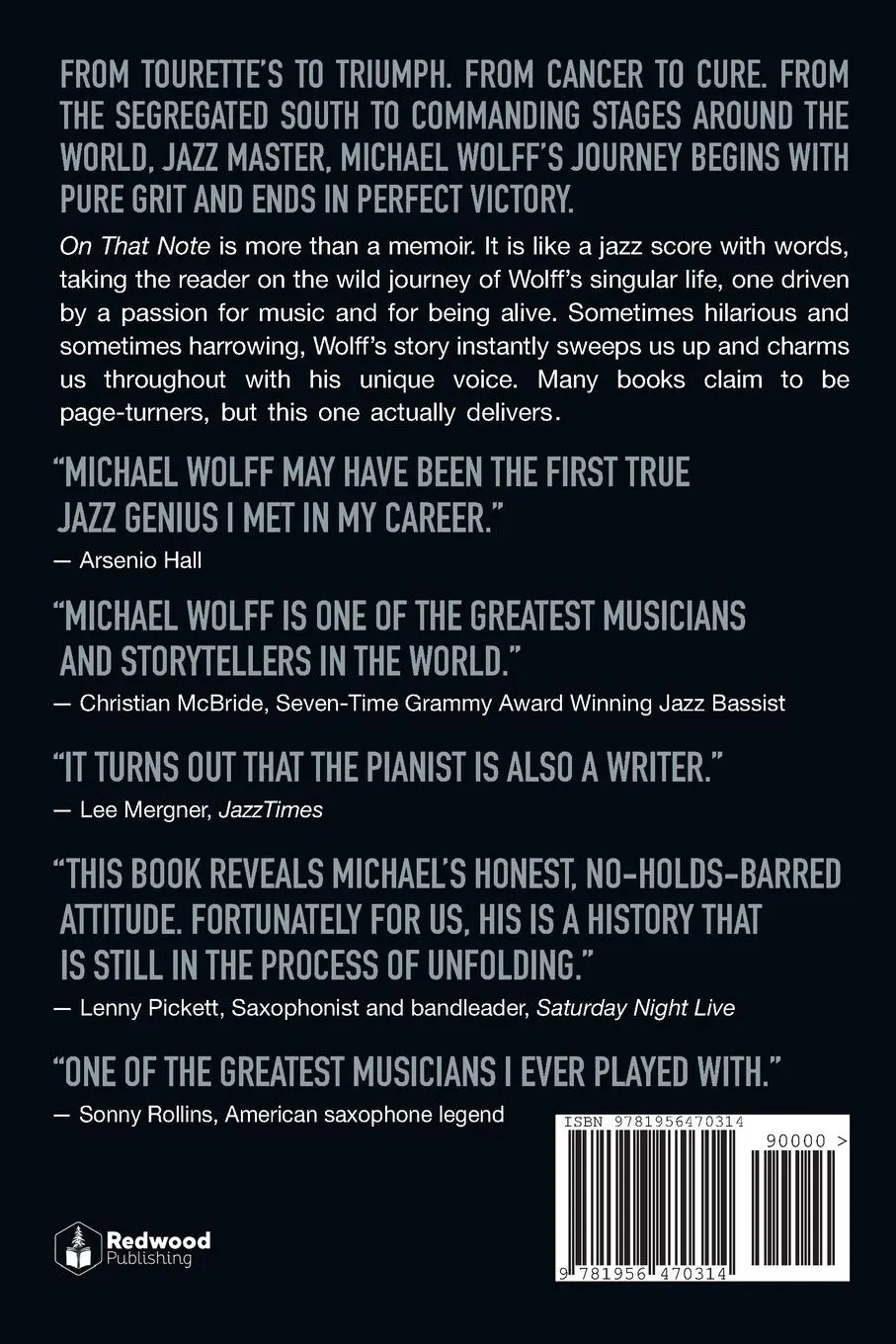 Rückseite: 9781956470314 | On That Note | Michael Wolff | Taschenbuch | Englisch | 2022