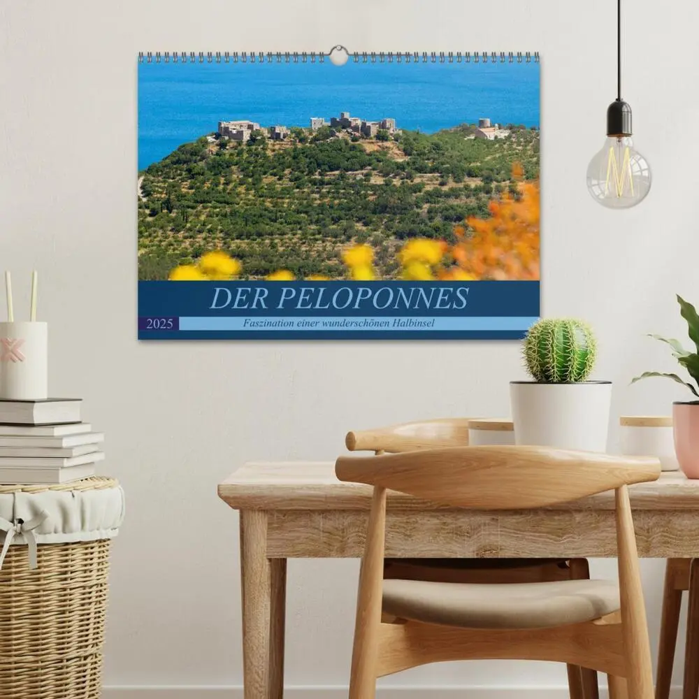 Bild: 9783435360314 | DER PELOPONNES (Wandkalender 2025 DIN A3 quer), CALVENDO...