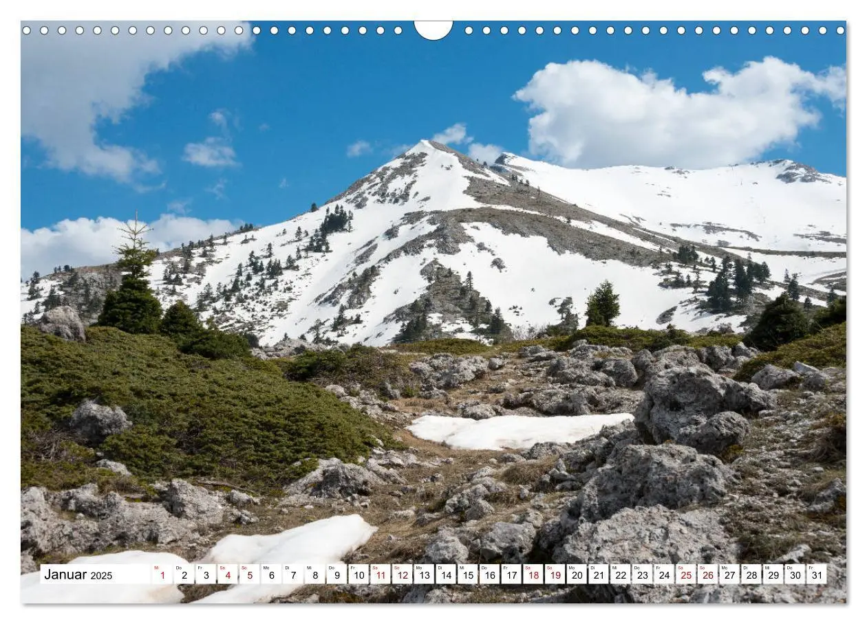 Bild: 9783435360314 | DER PELOPONNES (Wandkalender 2025 DIN A3 quer), CALVENDO...