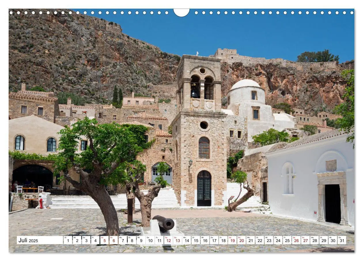 Bild: 9783435360314 | DER PELOPONNES (Wandkalender 2025 DIN A3 quer), CALVENDO...