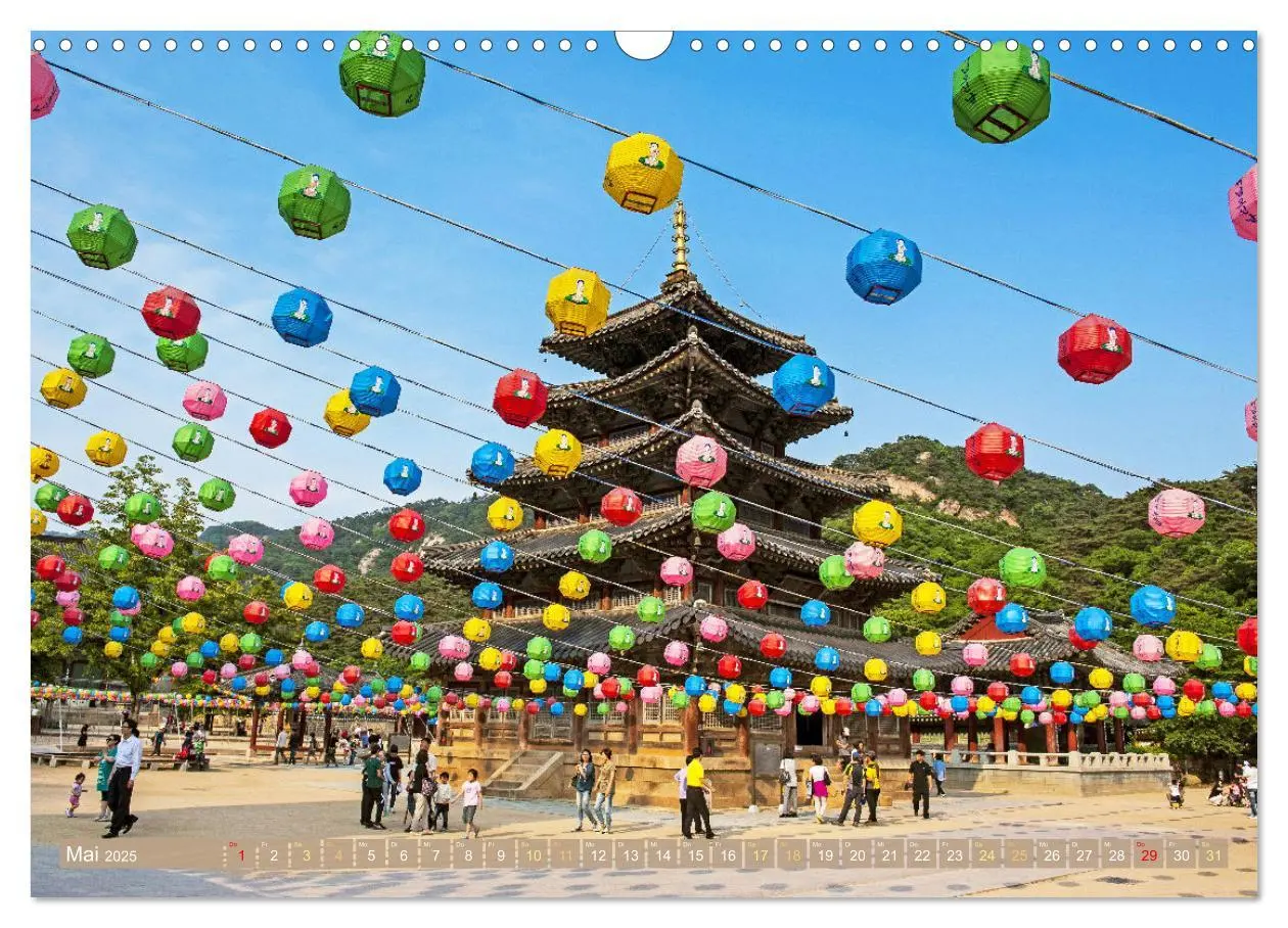 Bild: 9783457140314 | Südkorea: Zwischen gelbem und japanischem Meer (Wandkalender 2025...