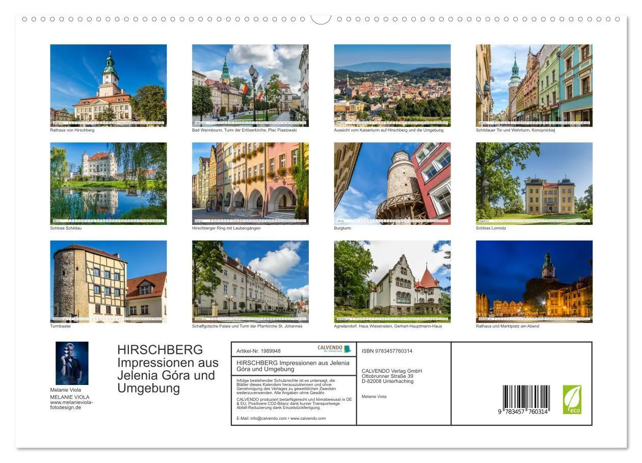 Bild: 9783457760314 | HIRSCHBERG Impressionen aus Jelenia Góra und Umgebung (hochwertiger...