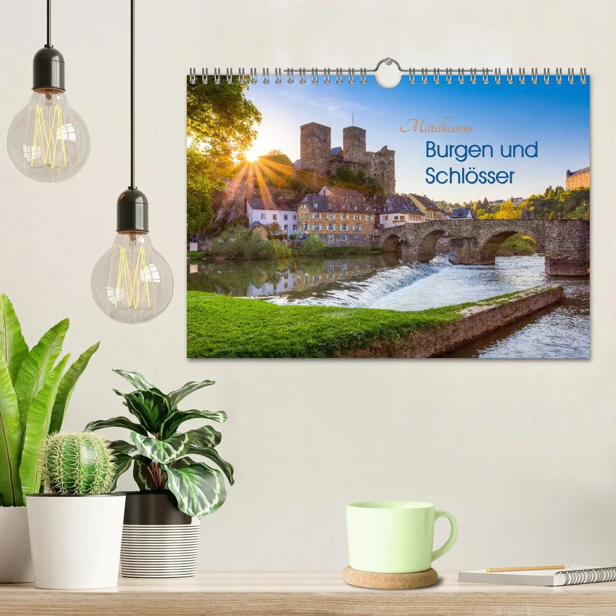 Bild: 9783457830314 | Mittelhessens Burgen und Schlösser (Wandkalender 2026 DIN A4 quer),...