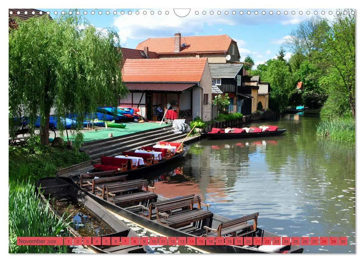 Bild: 9783457900314 | Spreewald - Idyllische Heimat der Sorben (Wandkalender 2026 DIN A3...