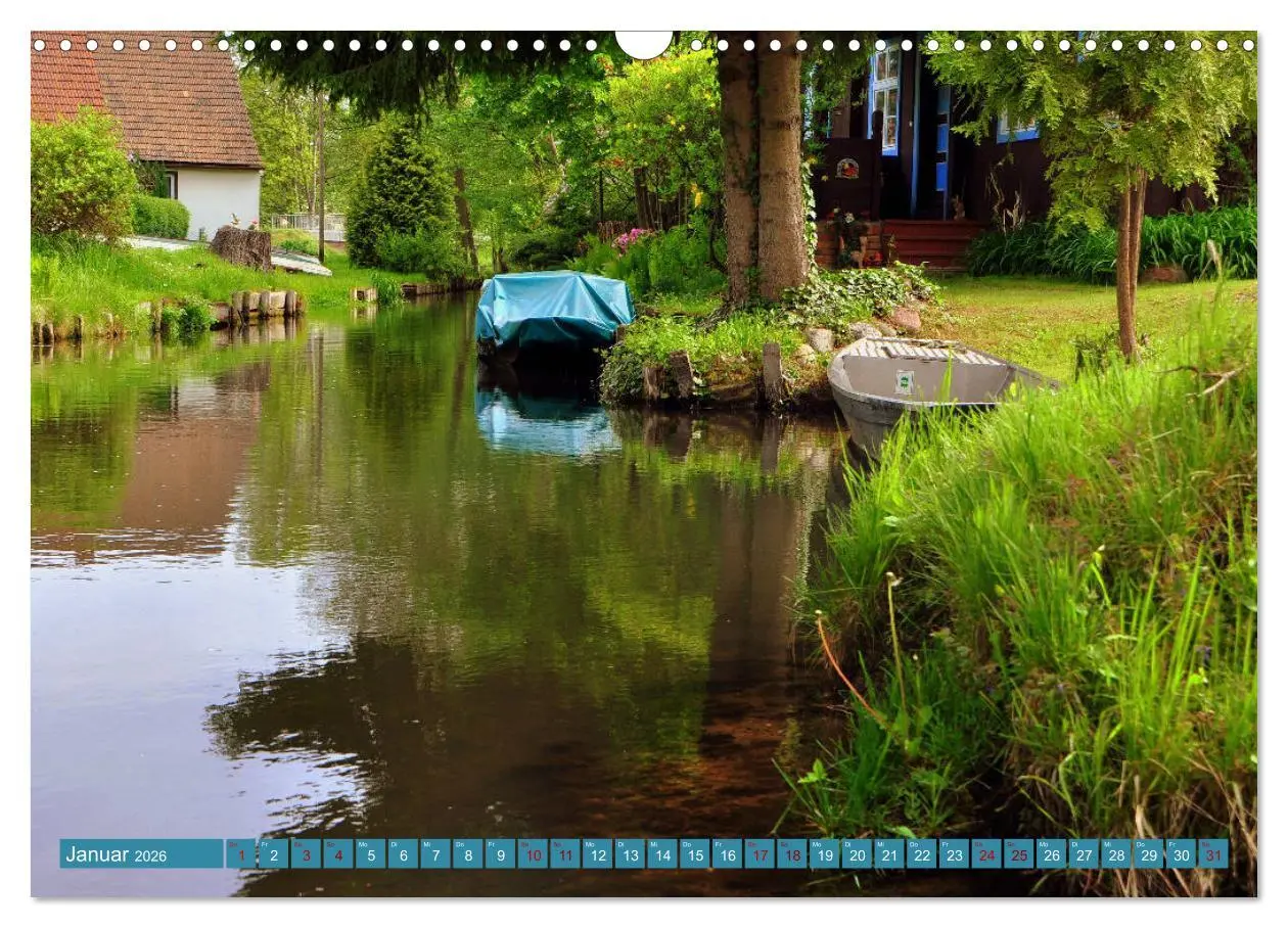 Bild: 9783457900314 | Spreewald - Idyllische Heimat der Sorben (Wandkalender 2026 DIN A3...