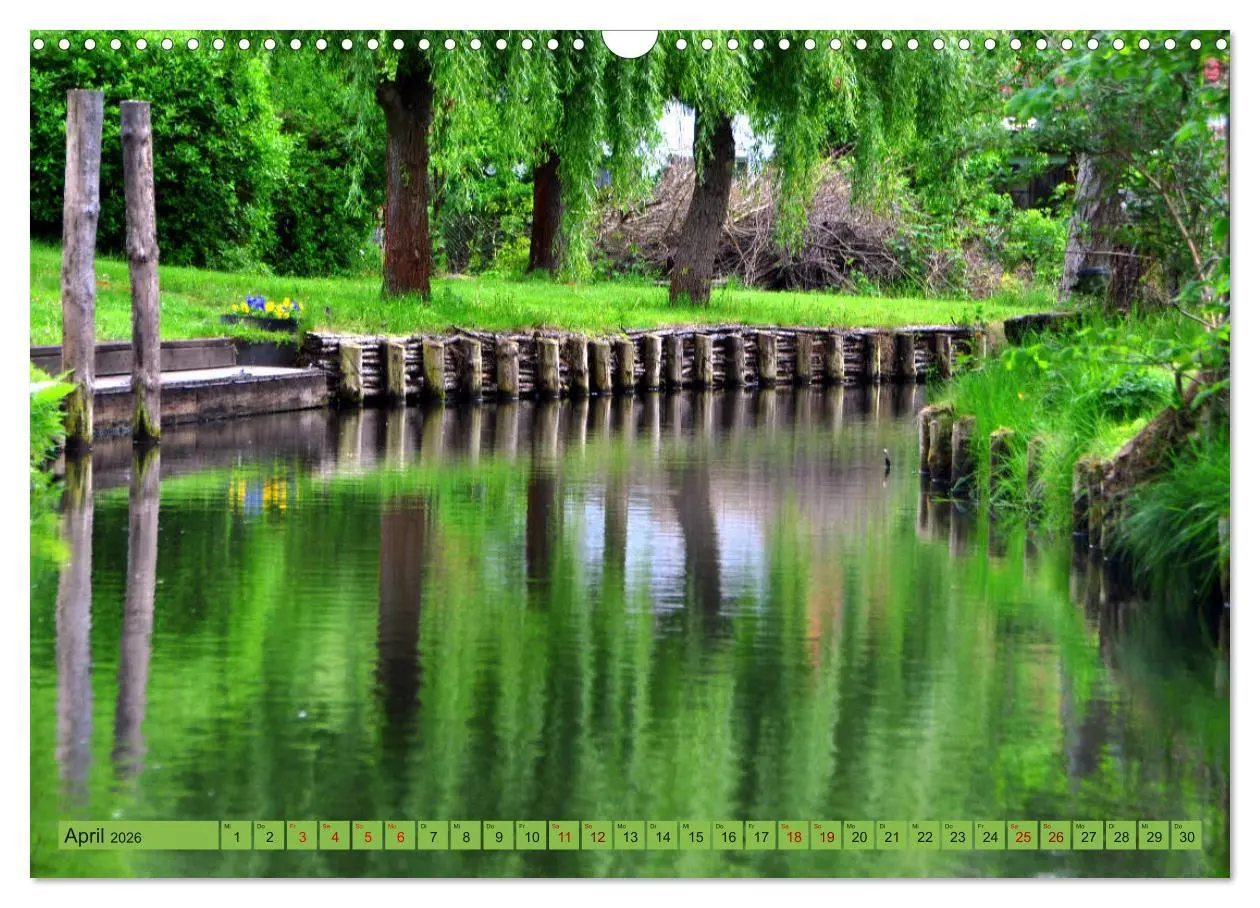 Bild: 9783457900314 | Spreewald - Idyllische Heimat der Sorben (Wandkalender 2026 DIN A3...