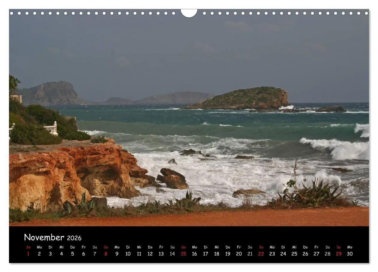 Bild: 9783516230314 | Zauberhaftes Ibiza (Wandkalender 2026 DIN A3 quer), CALVENDO...