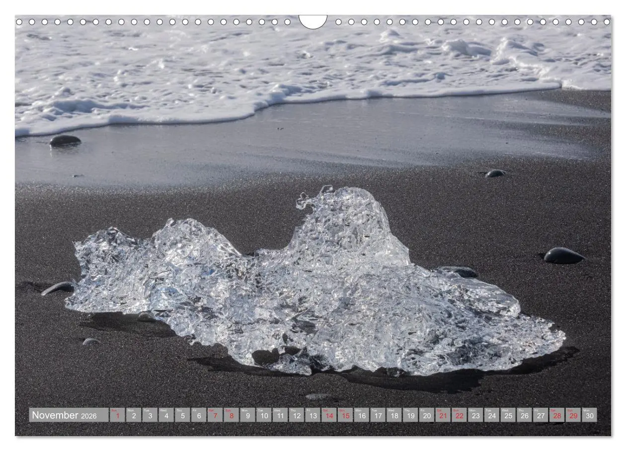 Bild: 9783516540314 | ICELAND pristine landscapes (Wall Calendar 2026 DIN A3 landscape),...