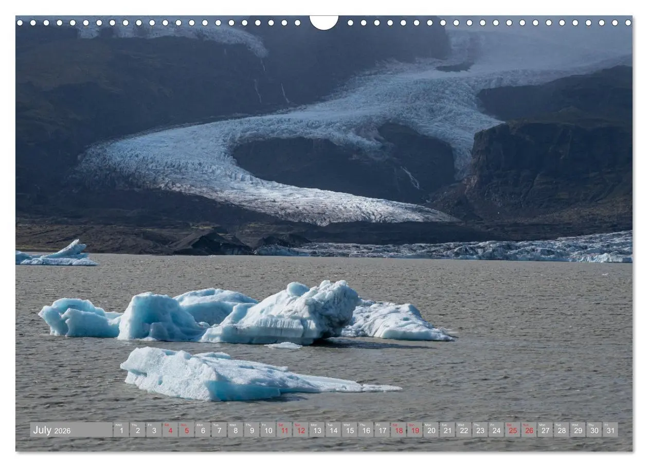 Bild: 9783516540314 | ICELAND pristine landscapes (Wall Calendar 2026 DIN A3 landscape),...