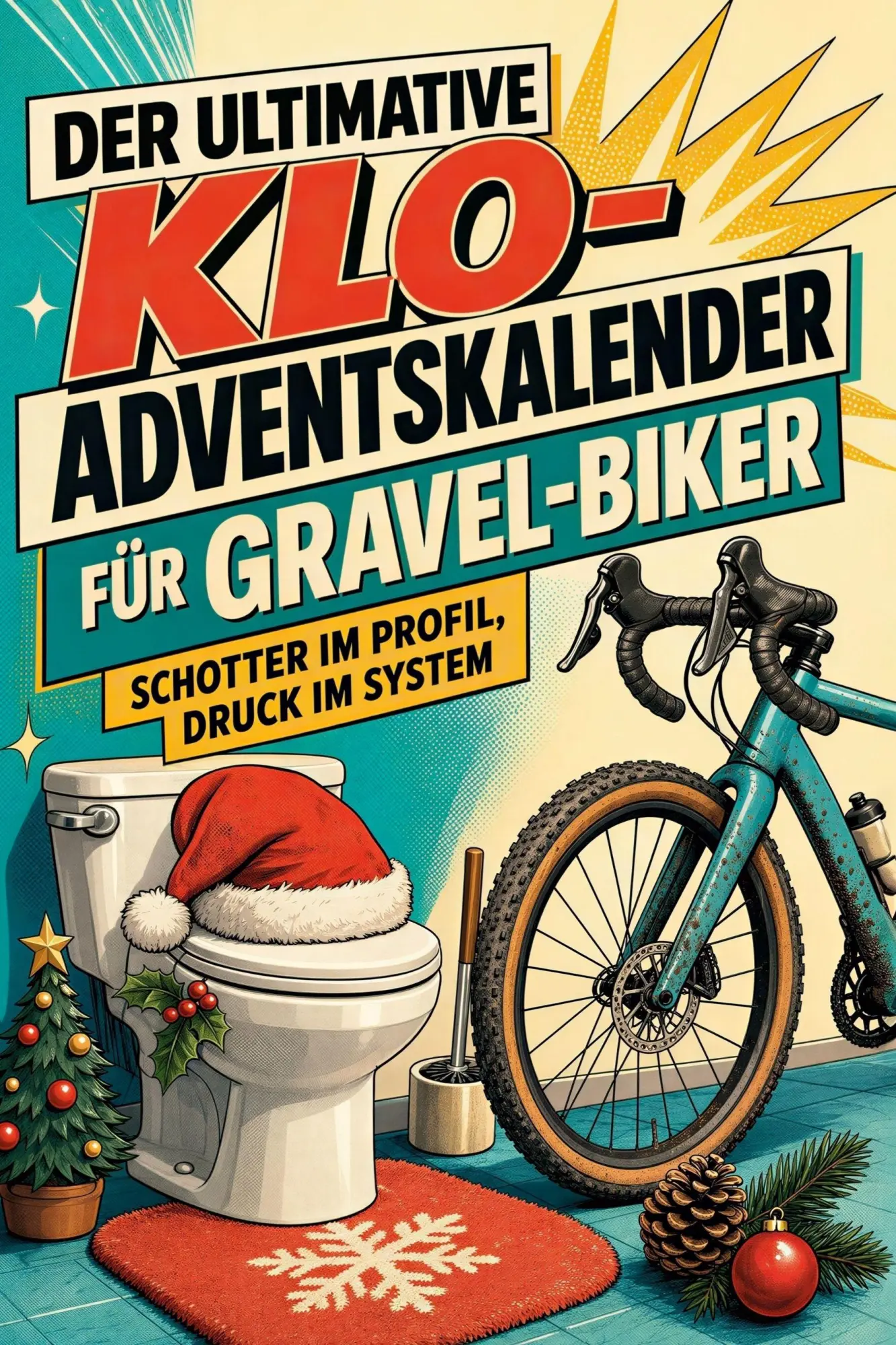 Cover: 9783696110314 | Der ultimative Klo-Adventskalender für Gravel-Biker | Ben Kaiser