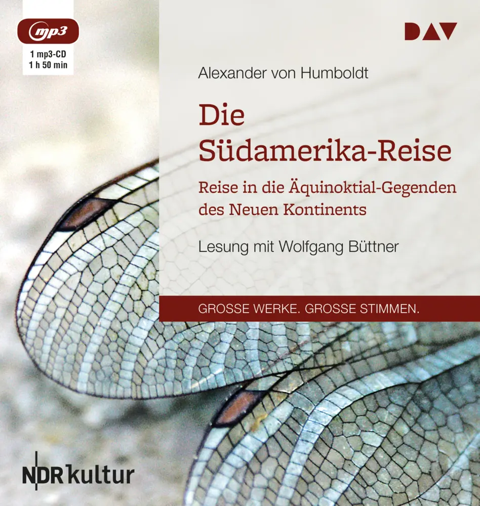 Cover: 9783742400314 | Die Südamerika-Reise,1 Audio-CD, 1 MP3 | Alexander von Humboldt | CD