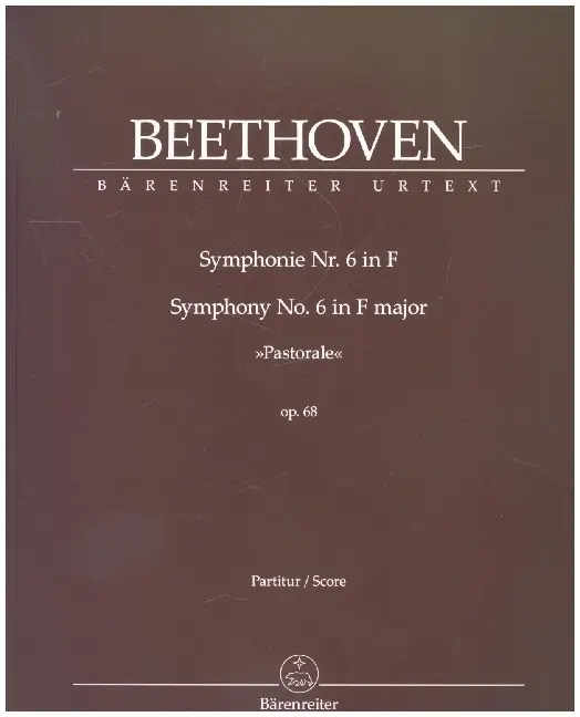 Cover: 9790006500314 | Symphonie Nr. 6 F-Dur op. 68 "Pastorale", Partitur | Beethoven | Buch