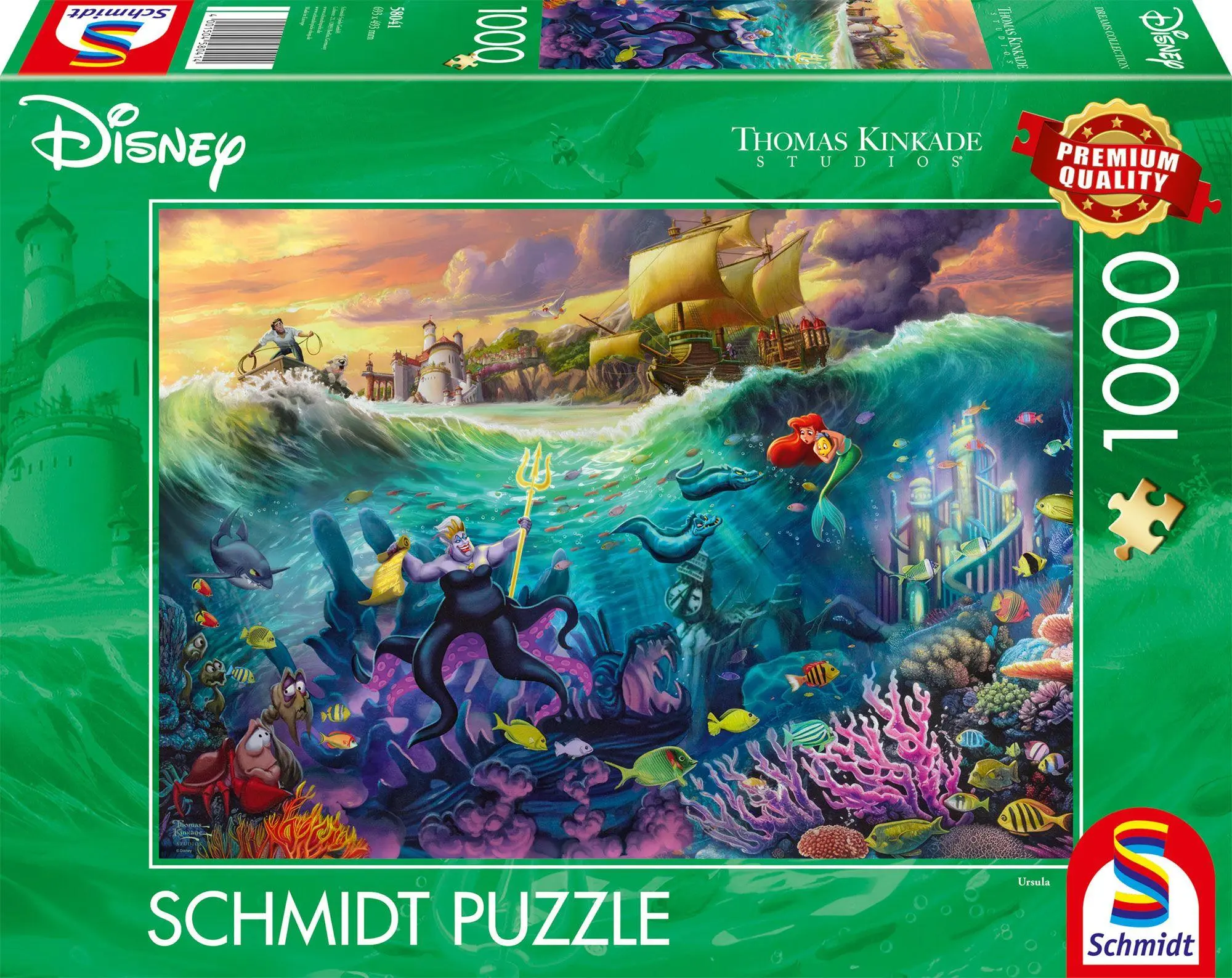 Cover: 4001504580414 | Disney, The Little Mermaid, Ursula | Spiel | 58041 | Deutsch | 2025