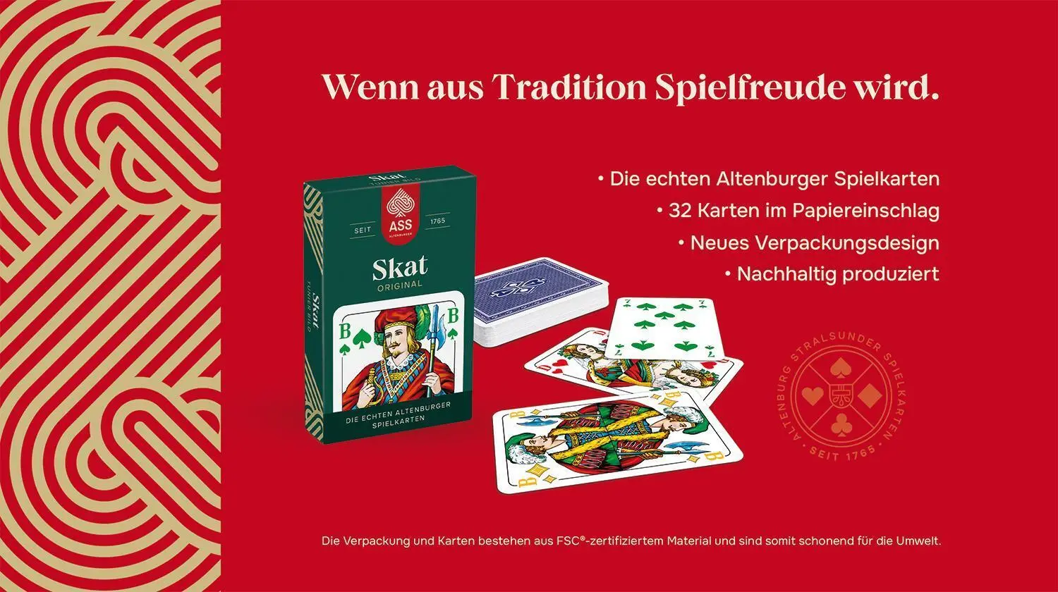 Bild: 4042677700414 | FSC Skat, Turnierbild, 4 Farben-Blatt in Faltschachtel | GmbH | Spiel