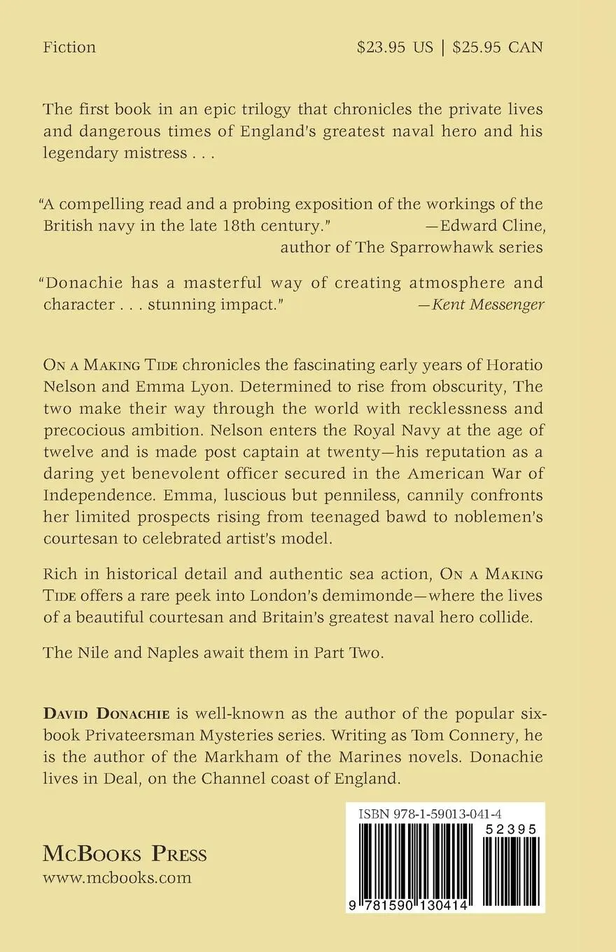 Rückseite: 9781590130414 | On a Making Tide | David Donachie | Taschenbuch | Englisch | 2003