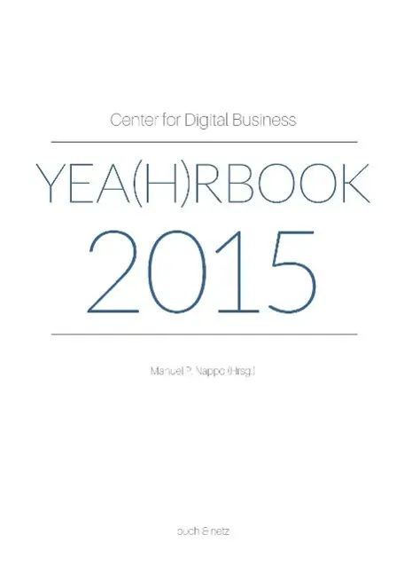 Center for Digital Business Yea(h)rbook 2015