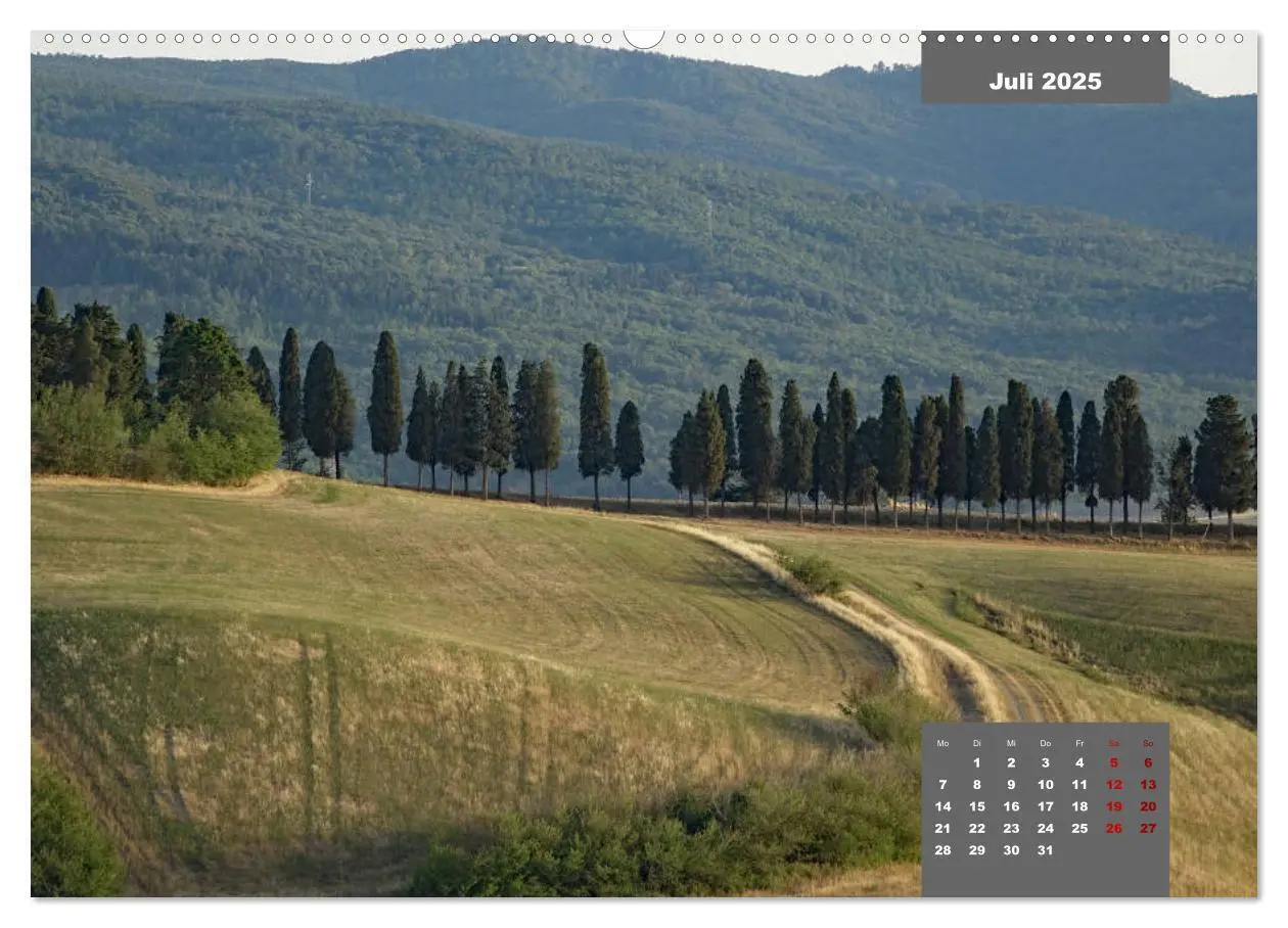 Bild: 9783435350414 | Toskana - eine der schönsten Regionen Italiens (Wandkalender 2025...