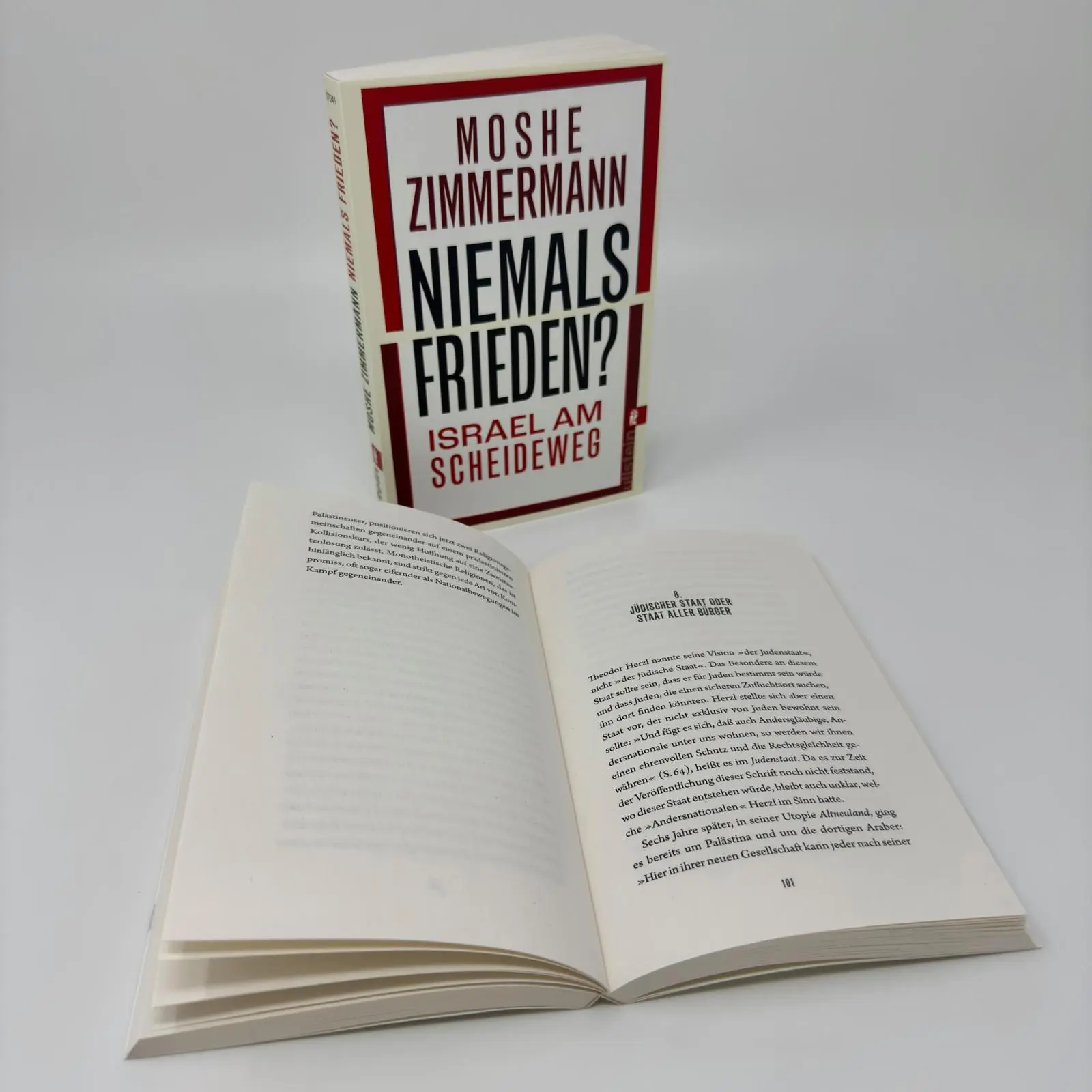 Bild: 9783548070414 | Niemals Frieden? | Moshe Zimmermann | Taschenbuch | 192 S. | Deutsch
