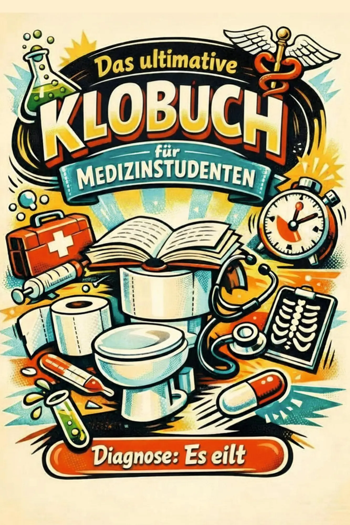 Cover: 9783696100414 | Das ultimative Klobuch für Medizinstudenten | Diagnose: Es eilt | Buch