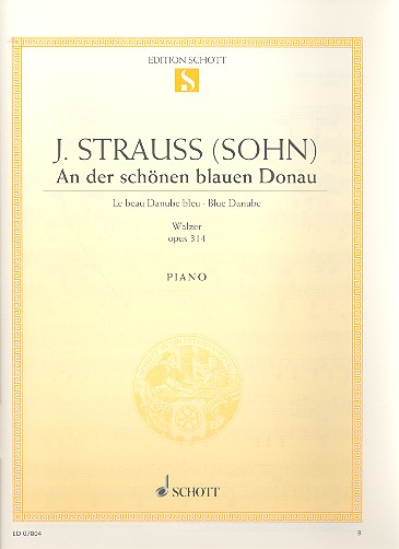 Cover: 9790001090414 | An Der Schonen Blauen Donau | Johann Strauss Jr. | Buch | 1983