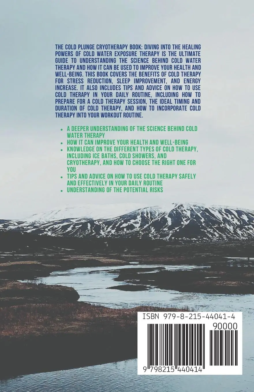 Rückseite: 9798215440414 | The Cold Plunge Cryotherapy Book | Hunter Hazelton | Taschenbuch